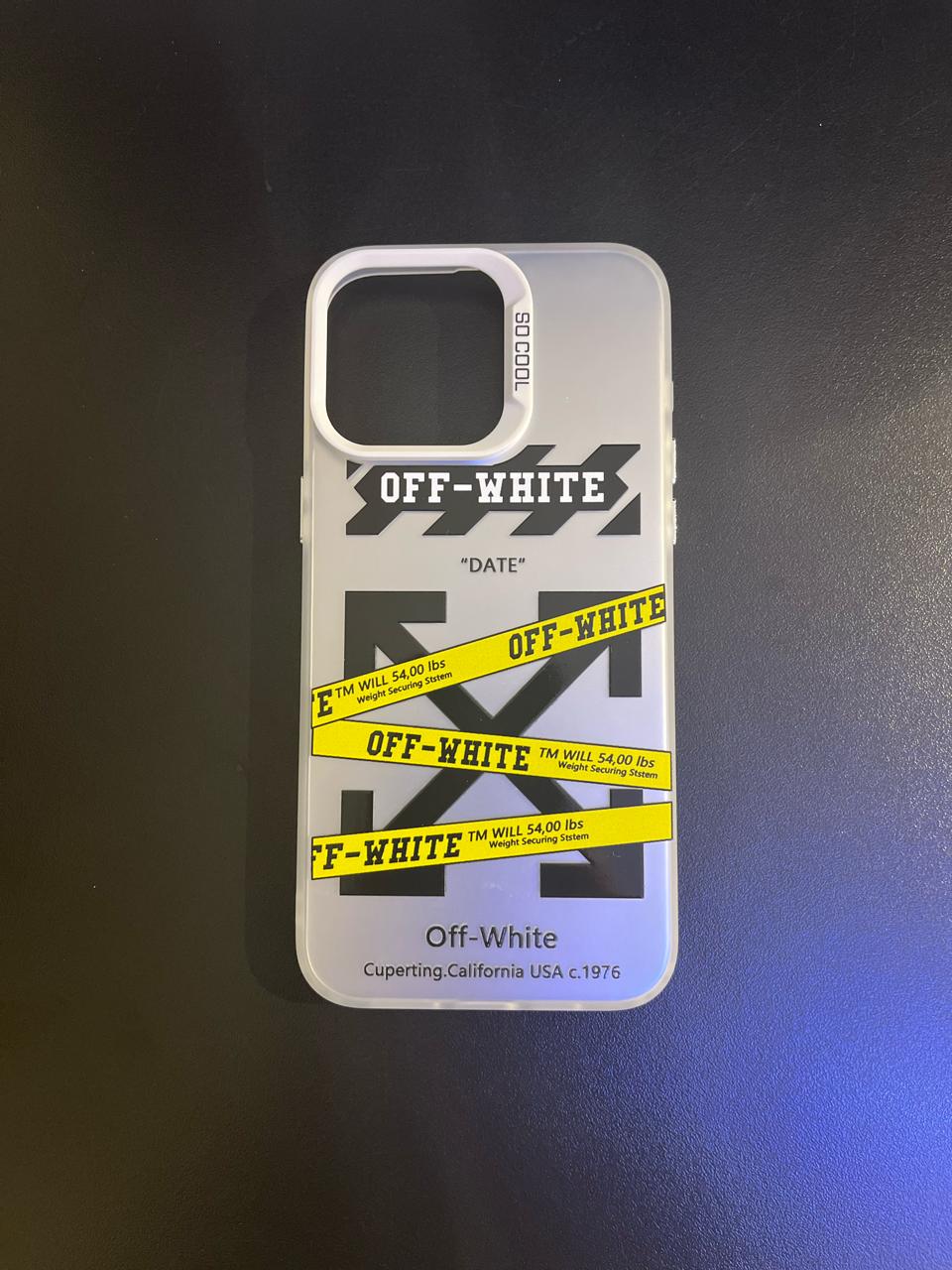 OFF WHITE Case iPhone 15 Pro Max – T-World Shop