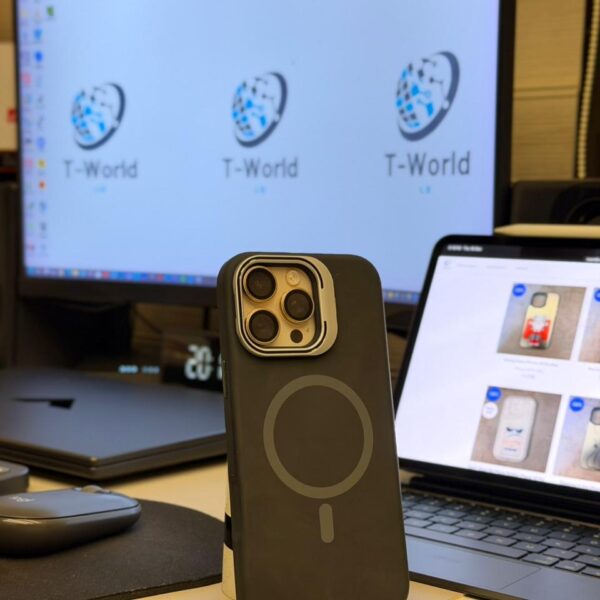 Black &  Grey Magsafe Case